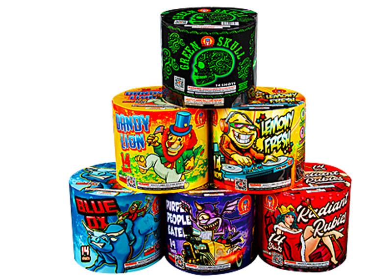 14-Shot Absolute Intensity Aerials Assortment For Sale | Kellner's